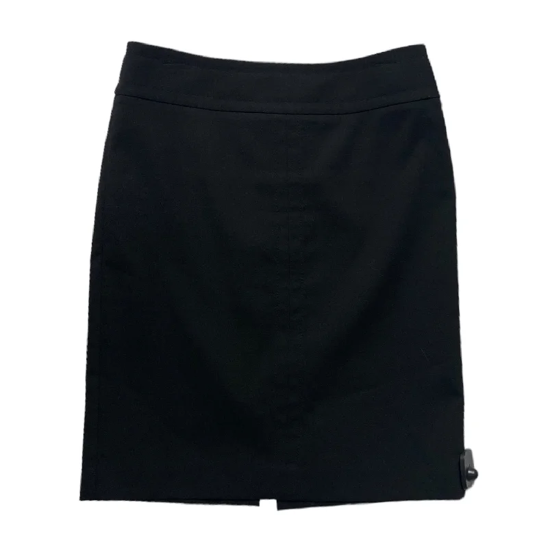 Black Skirt Midi Loft, Size 6