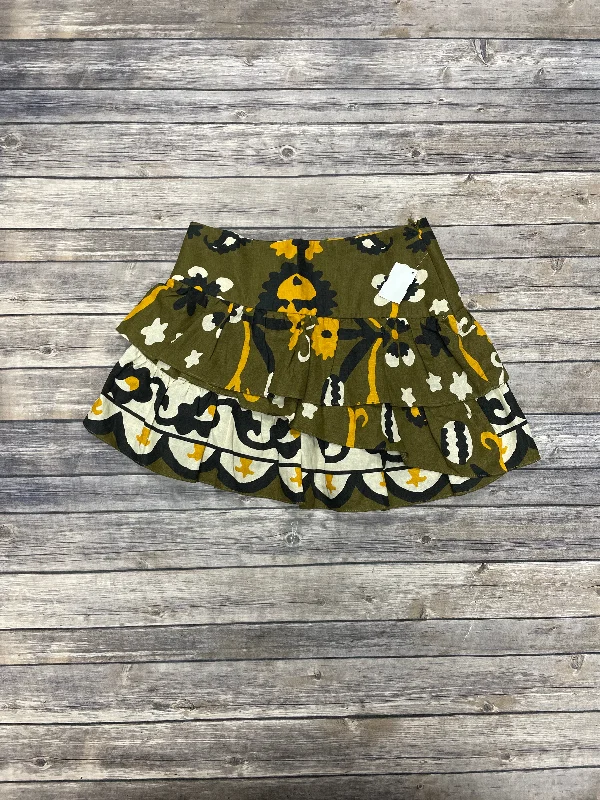 Camouflage Print Skirt Mini & Short Zara, Size Xs