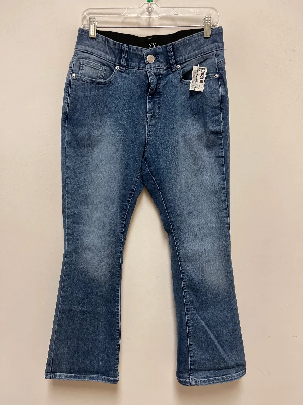 Jeans Boot Cut By New York And Co In Blue Denim, Size: 14p