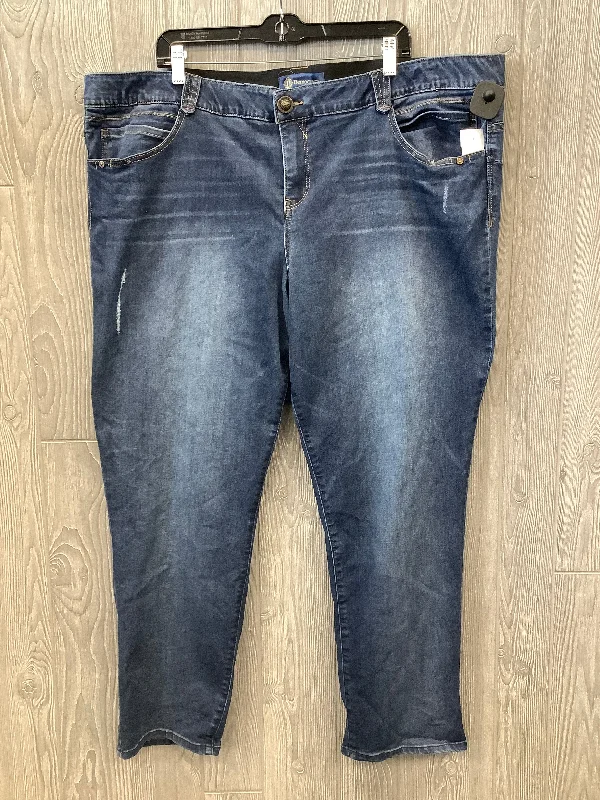 Jeans Skinny By Democracy In Blue Denim, Size: 24