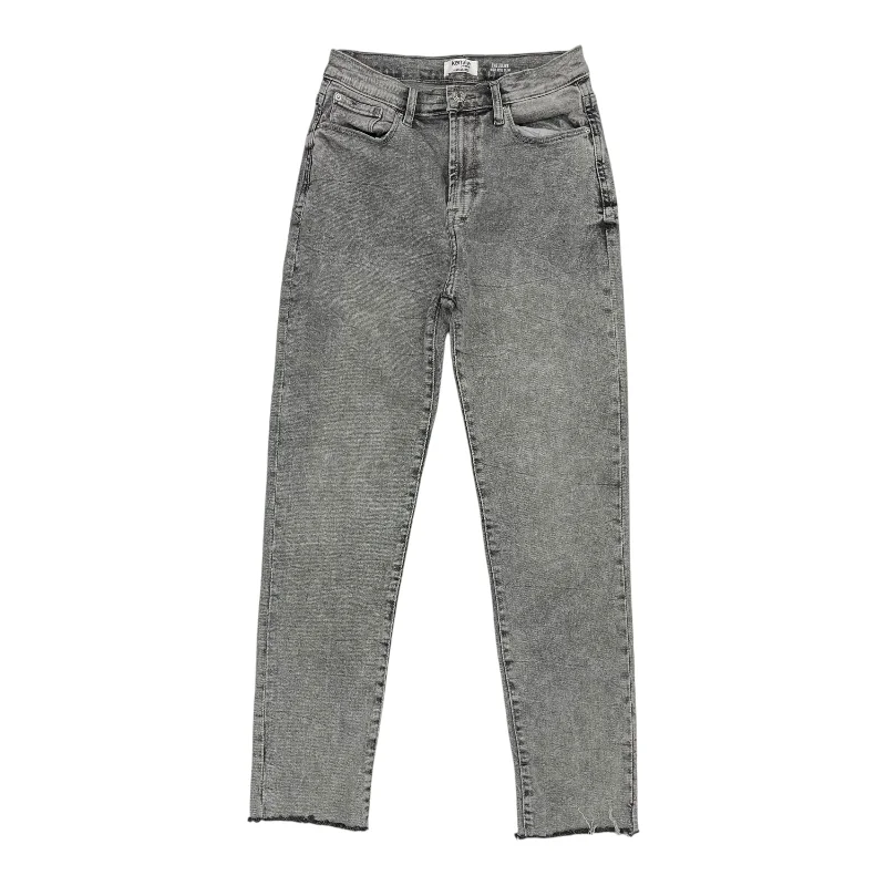 Jeans Skinny By Kensie In Grey, Size:4