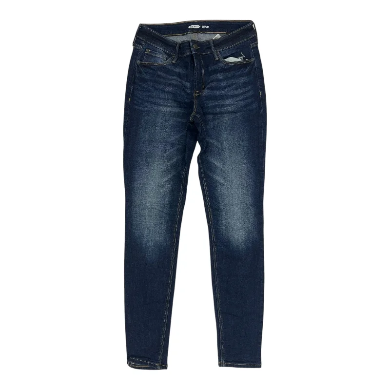 Jeans Skinny By Old Navy In Blue Denim, Size:6