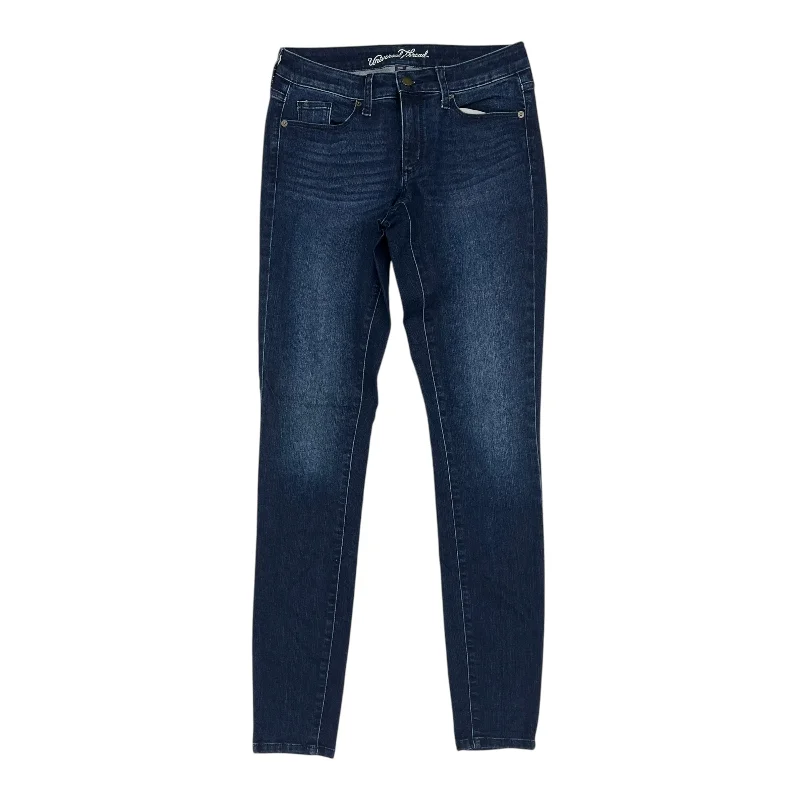 Jeans Skinny By Universal Thread In Blue Denim, Size:4