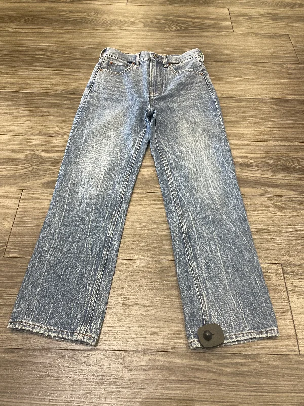 Jeans Straight By Abercrombie And Fitch In Blue, Size: 2