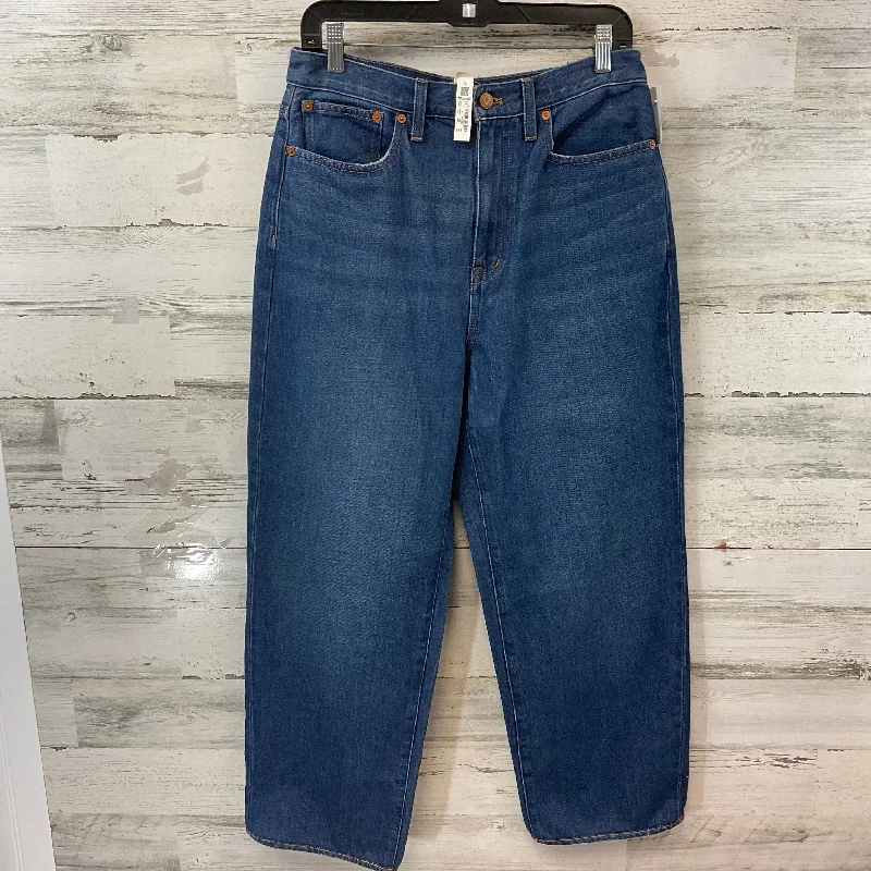 Jeans Straight By Madewell In Blue Denim, Size: 6