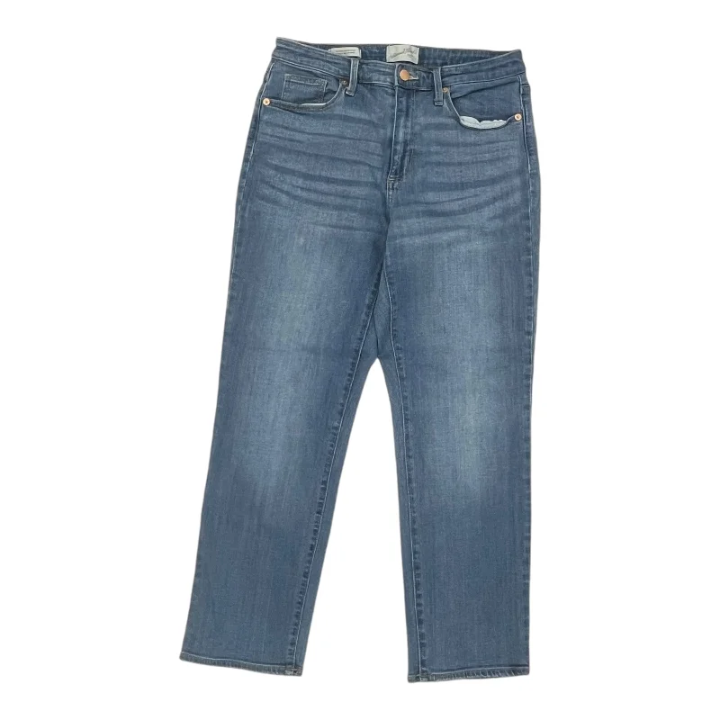 Jeans Straight By Universal Thread In Blue Denim, Size:8