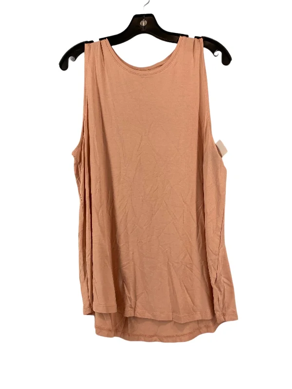 Peach Top Sleeveless A New Day, Size Xl