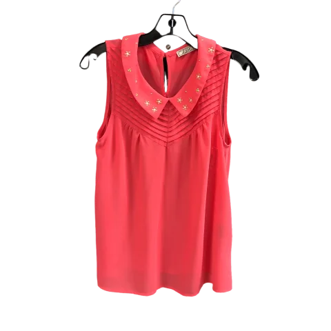 Pink Top Sleeveless Chloe K, Size S