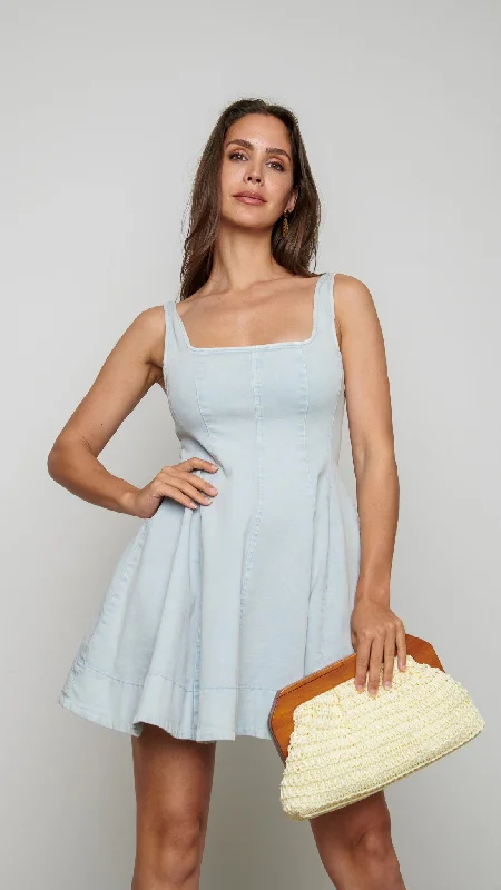 Syed Mini Denim Dress