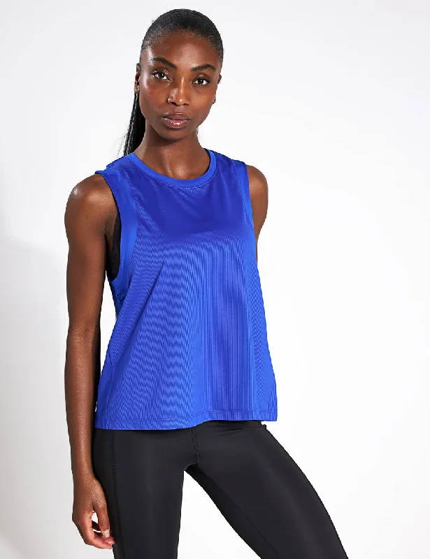 Studio Tank Top - Semi Lucid Blue/Grey Six