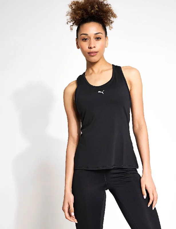 Run Cloudspun Running Tank - Black