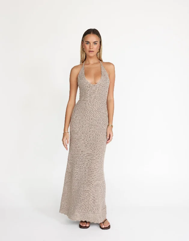 Amani Maxi Dress (Macchiato)