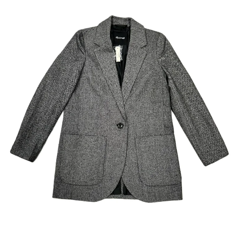 Blazer By Madewell In Black & Grey, Size: Xs