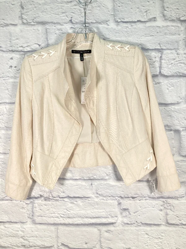 Blazer By White House Black Market In Cream, Size: Xs