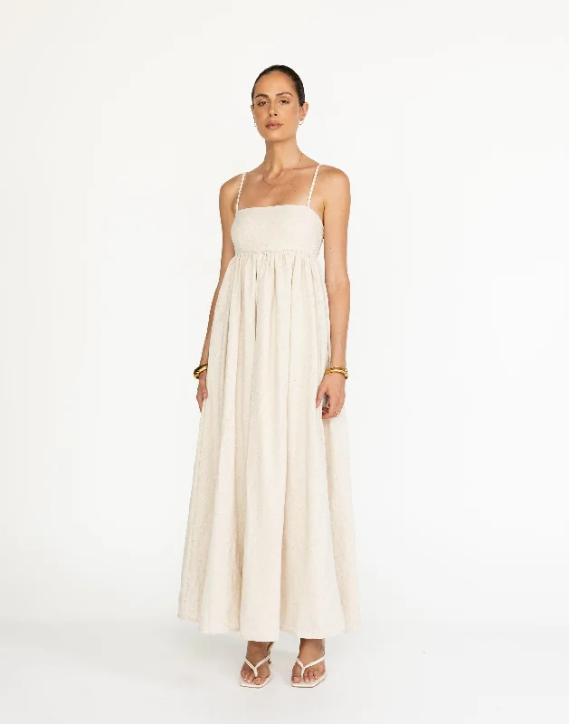 Tarsha Maxi Dress (Oat)