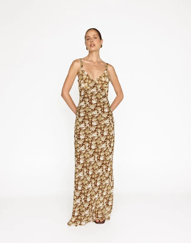 Zaya Maxi Dress (Marigold)