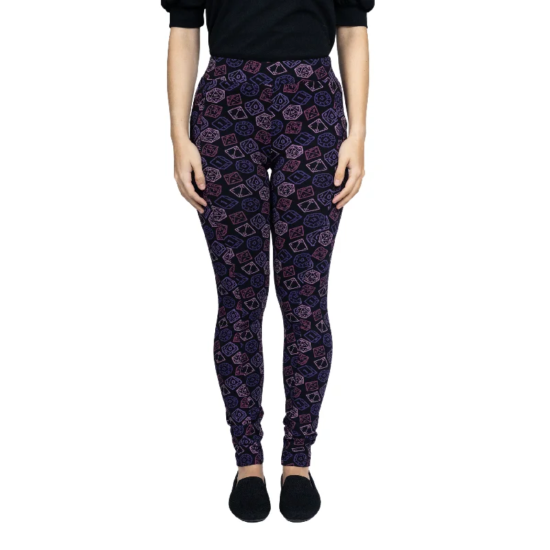 Dice Adults Leggings with Pockets