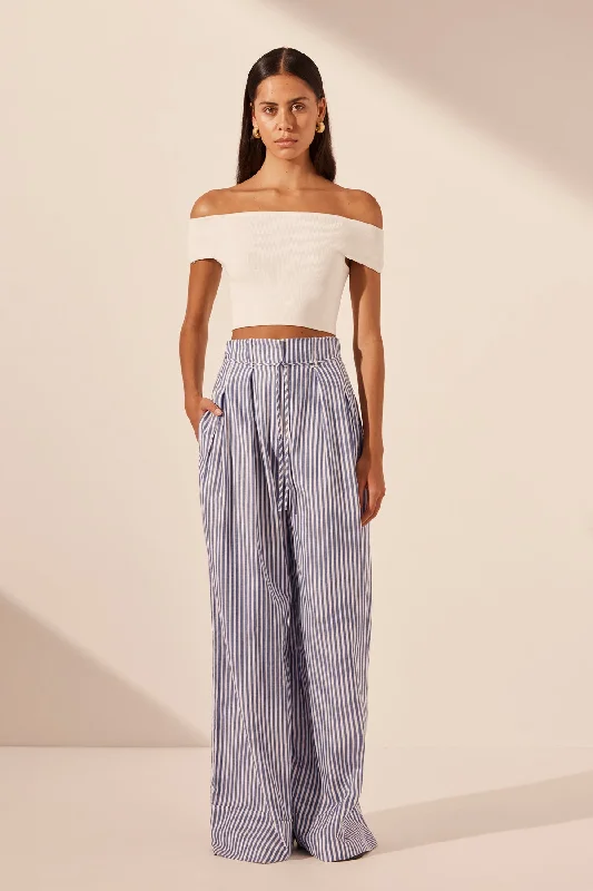 YASMINE BELTED PANT