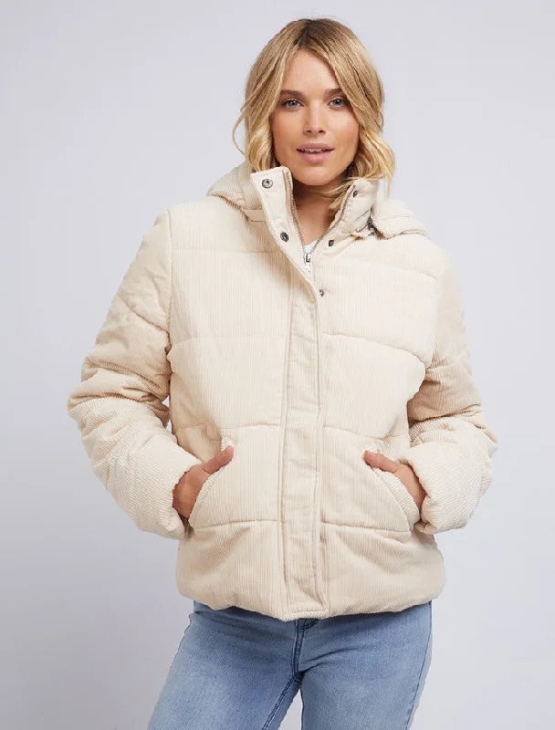 All About Eve Cali Cord Puffer