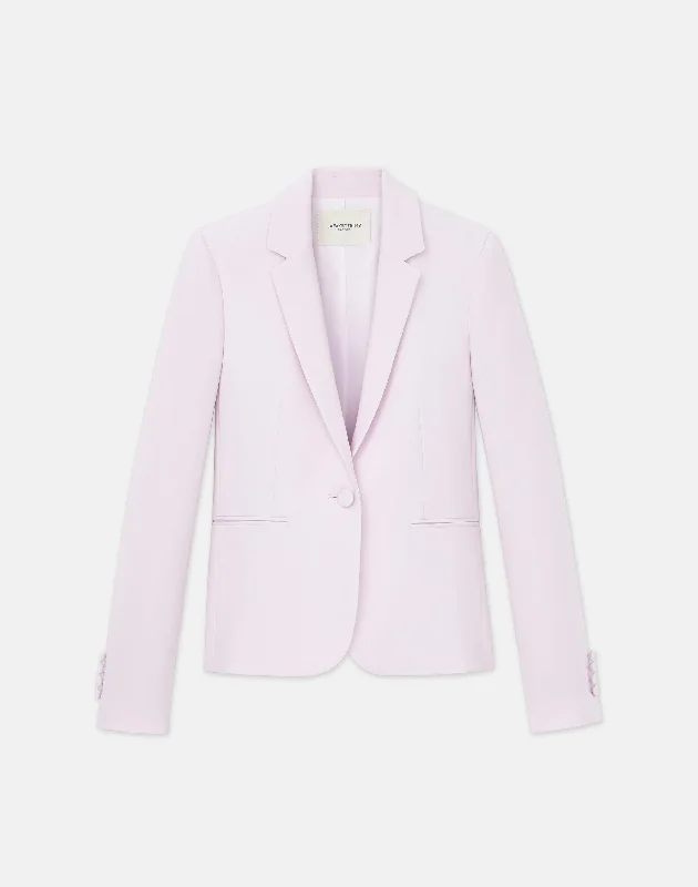 Finesse Crepe Single Button Blazer