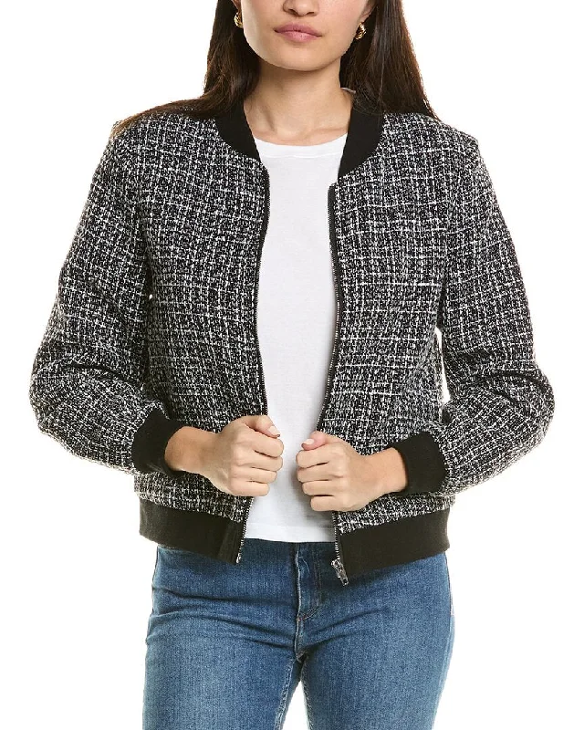 Pascale La Mode Zip Tweed Jacket