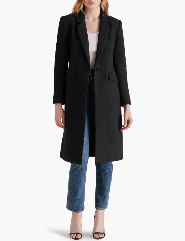 Prisie Coat, Black