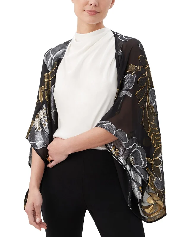 Trina Turk Exquisite Silk-Blend Jacket